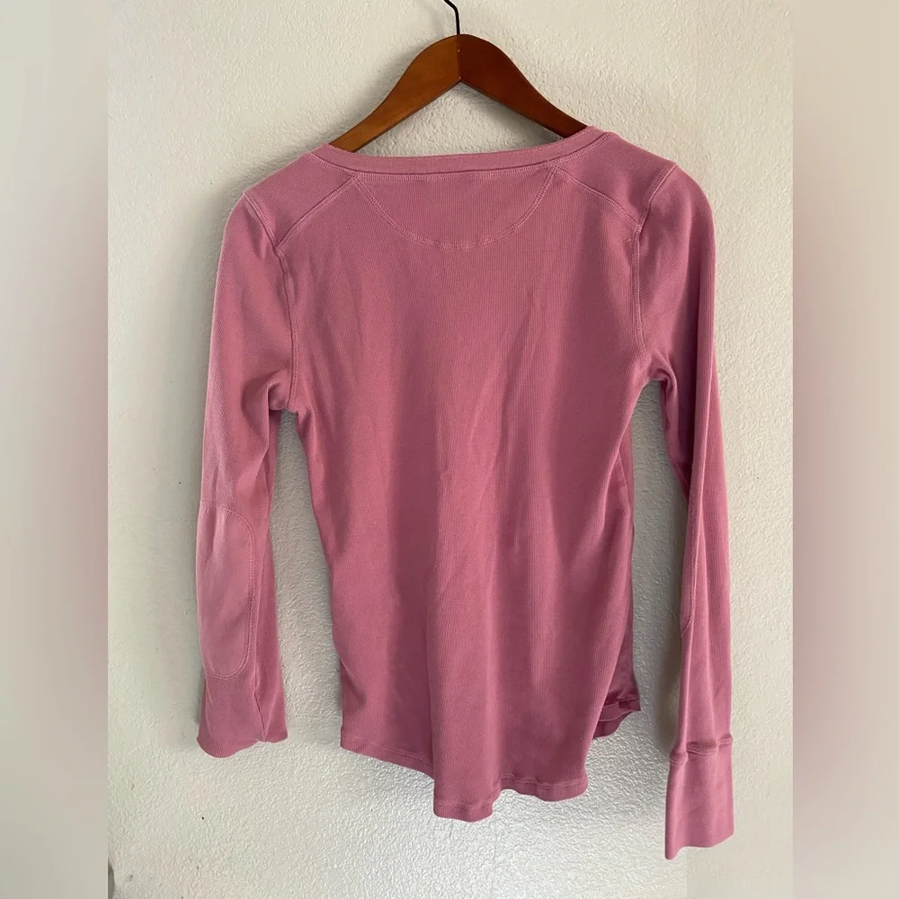 Lauren Ralph Lauren Henley Cotton Long Sleeve Size Medium - Picture 6 of 12